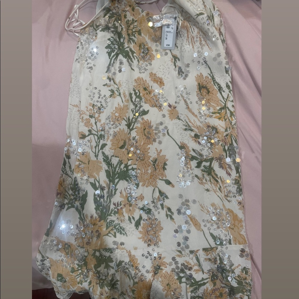 Y2K Mini sequin dress riverisland
